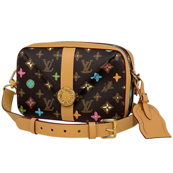 Louis Vuitton Envelope Messenger Monogram Craggy Shoulder Bag Brown - Picture 1 of 8